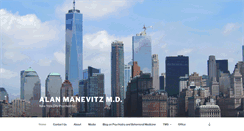 Desktop Screenshot of amanevitzmd.com
