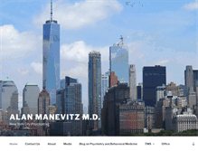 Tablet Screenshot of amanevitzmd.com